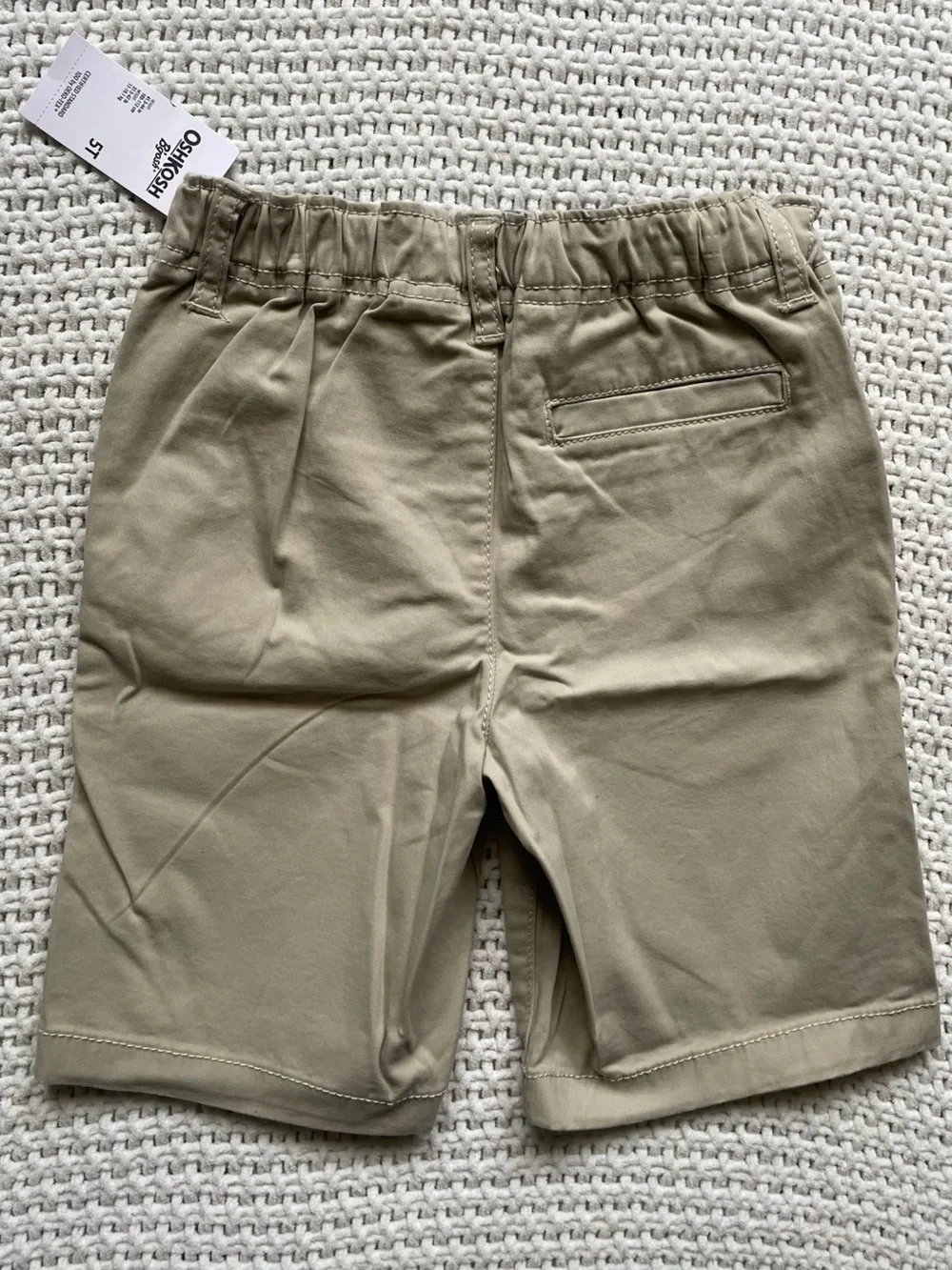 OshKosh B'gosh Boys' Tan Chino Shorts